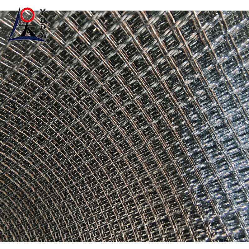 High Temperature Metal Crimped Wire Mesh Square Hole Screen Net