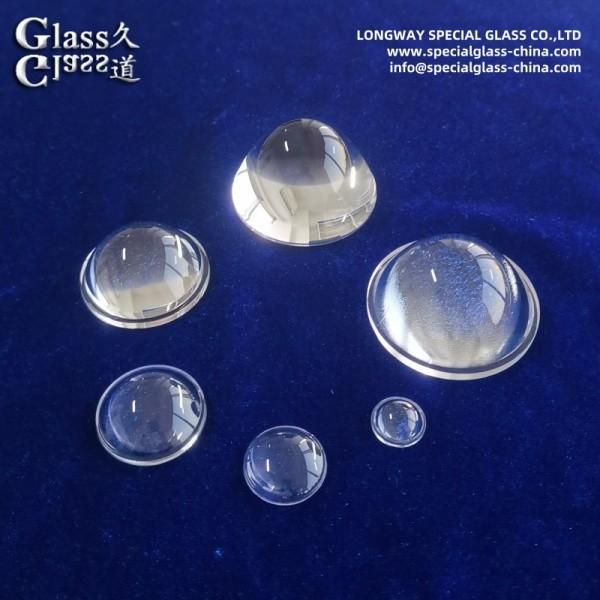 Quality Optical Grade Pyrex Glass Plano Aspheric Lens For Led Lighting Applications for sale