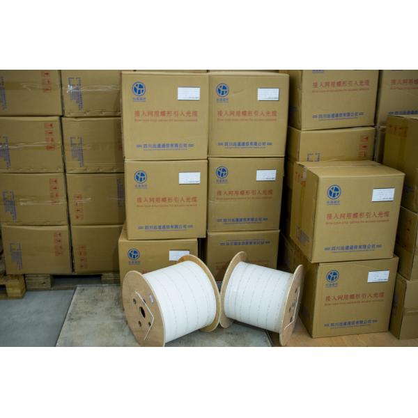 G657A1/G657A2 LZSH Sheath FTTH Fiber Optic Cable GJXH 1 Core Single Mode