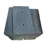 High Temperature Refractory Rsic Silicon Carbide Plate with SiO2 Content of 0.3