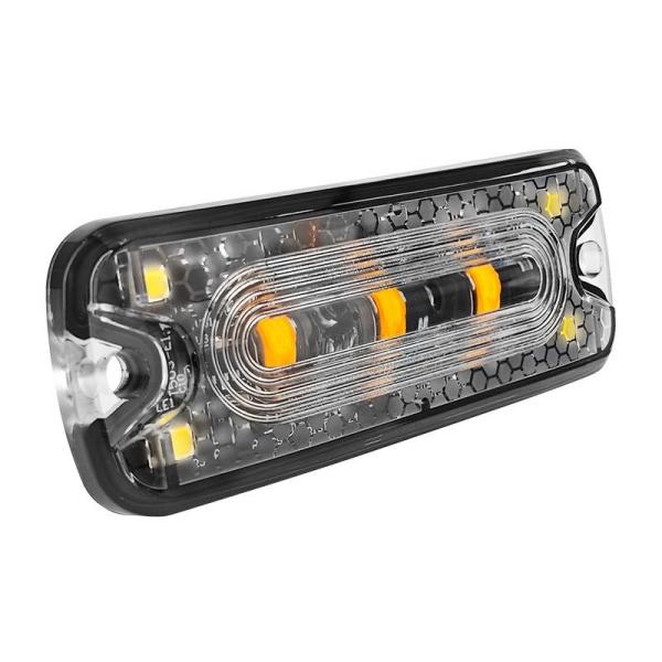 12V 24V LED Amber Strobe Warning Light for Trucks R10 R65