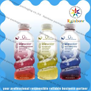 Drink Bottle Shrink Wrap Sleeves Custom Printing Heat Sensitive Waterproof
