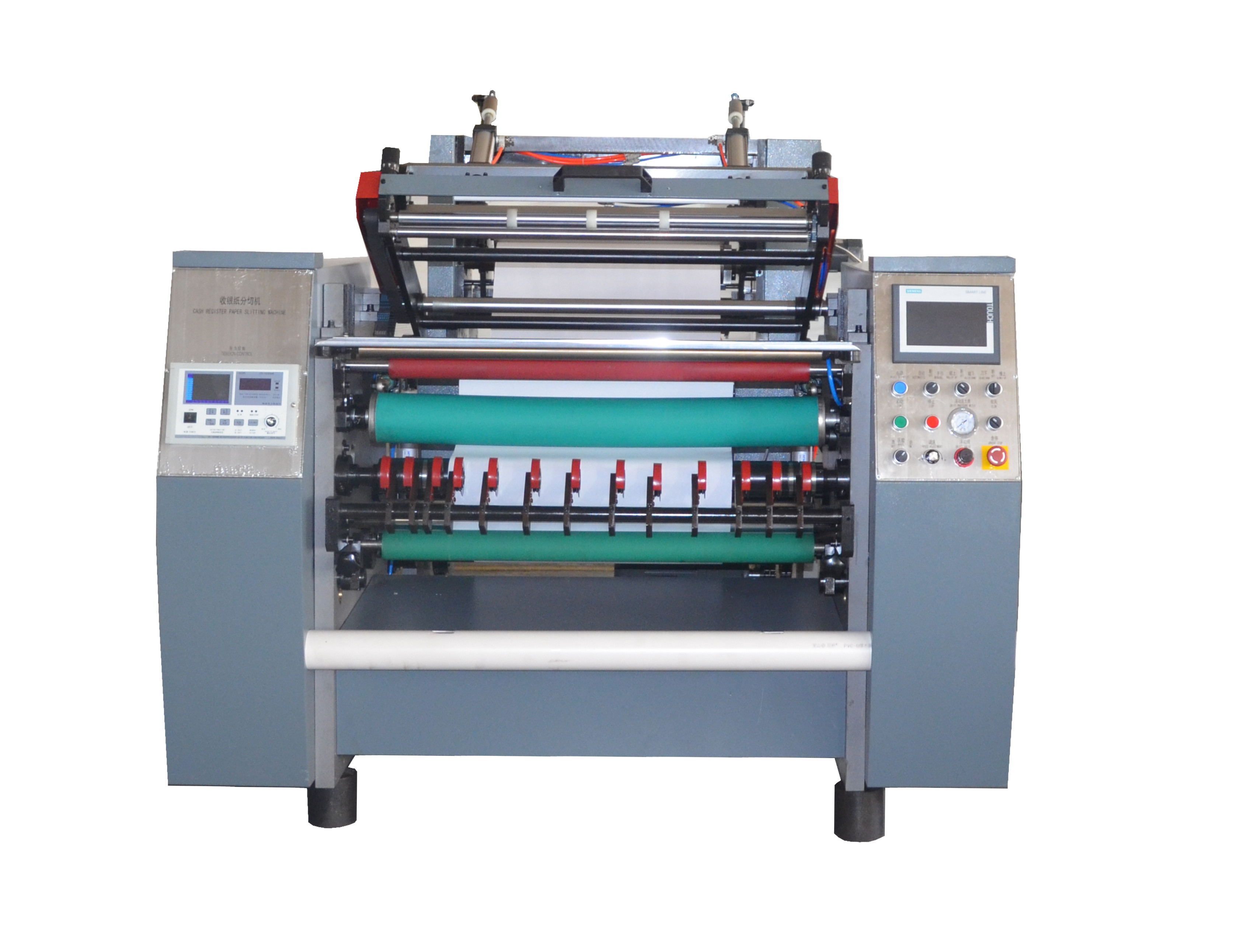 POS ATM ROLL THERMAL PAPER Slitting Machine 900mm Automatic Paper Converting Machine