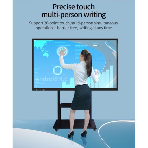 OEM / ODM All In One Interactive Touch Panel 65 Inch Hi Tech