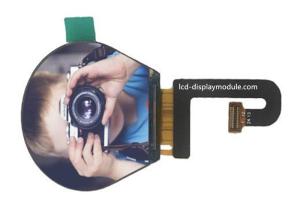 China Round IPS SPI TFT LCD Display Module 1.3 inch Optional Touch Screen 240 * 240 wholesale
