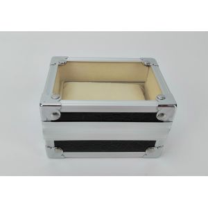Aluminum Watch Display Case Small Watch Carry Case For One Watch