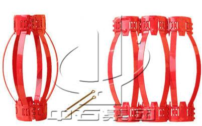Quality Single Crest Bow Spring Centralizer / Drill Pipe Centralizer Hinged Type for sale