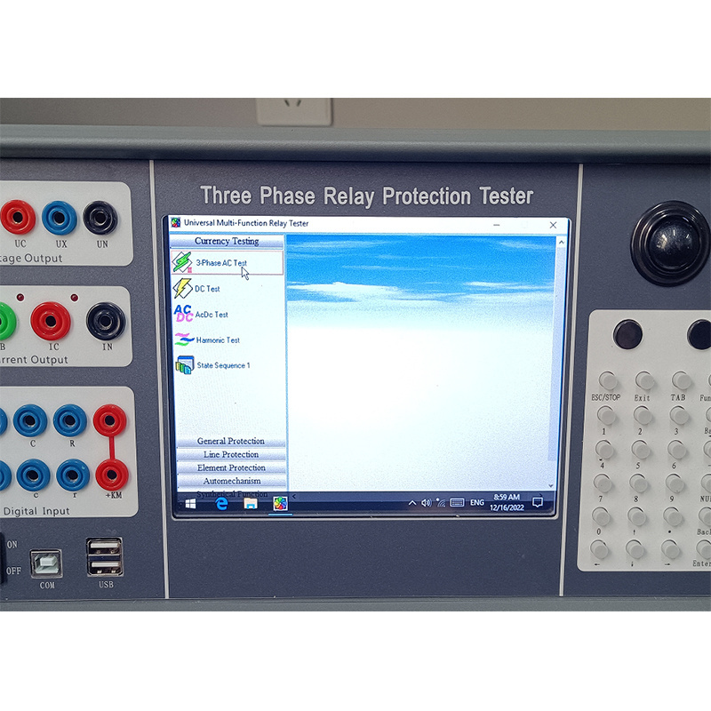 Xzh Three 3 Phase Relay Protection Calibrator Secondary Current Injection Test Set Relay Tester