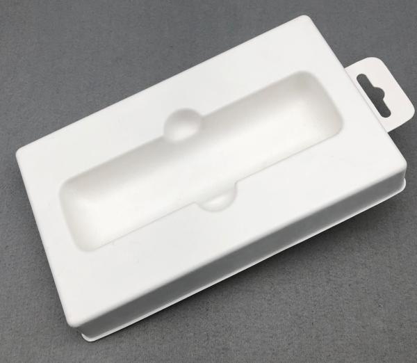 Quality Sugarcane Bagasse Paper Pulp Tray  Environmental Friendly Molded Pulp Box for sale