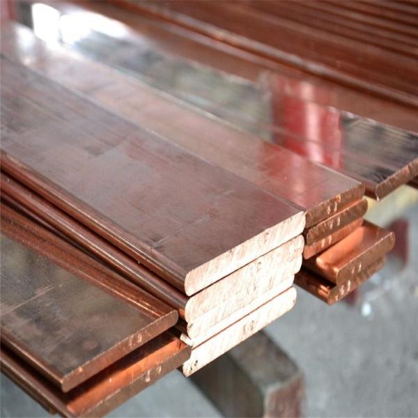 C10100 C10200 Copper Row Polished Copper Flat Busbar