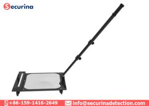 China 2m Visual Range Black Undercarriage Inspection Mirror 10CM Minimum Height Alumminum Rods wholesale