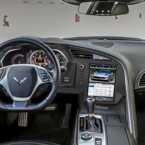 Qualcomm Dual System Corvette C7 Radio Multimedia 10.4 Inch Android 12 8+128