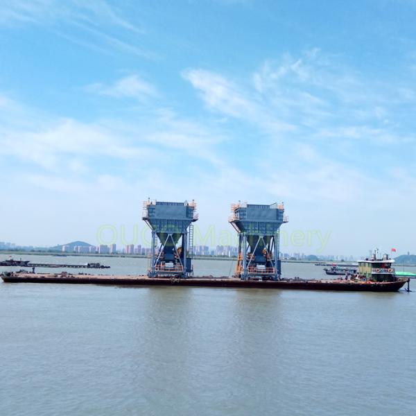 Steel Structure Dust Proof ISO9001 40CBM Cargo Hopper