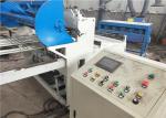 High Output Reinforced Mesh Welding Machine , Touch Screen Mesh Panel Welding