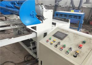 China High Output Reinforced Mesh Welding Machine , Touch Screen Mesh Panel Welding Machine wholesale