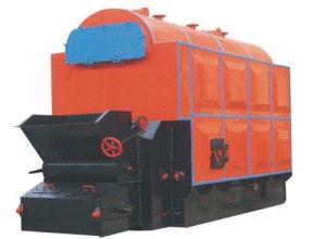 China Three Pass Solid Biomass Log Boiler Natural Circulation Timely Rapid Cooling wholesale