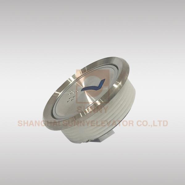 12-24 V LED Elevator Push Button with Stainless Steel Frame and Φ45x20mm Size for Lift Panels