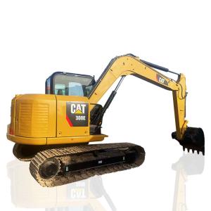 China Used Caterpillar 308E Excavator Powerful CATC3.3 DI Engine 50kw Rated Power High Efficiency wholesale