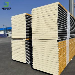 China Building Materials Rock Wool Waterproof Fireproof Insulation Board Prefab Steel Sheet wholesale
