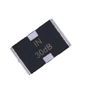 China 50w 30dB 2db DC 3Ghz Chip Attenuators 6.35*6.35mm wholesale