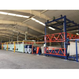 China Conduction Oil Heating Carpet Printing Machine Gas Heating Directly wholesale