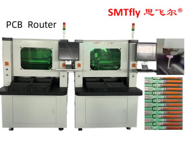 Quality W1650mm KAVO Spindle Automatic PCB Router Depaneling Machine with CCD cameras for sale