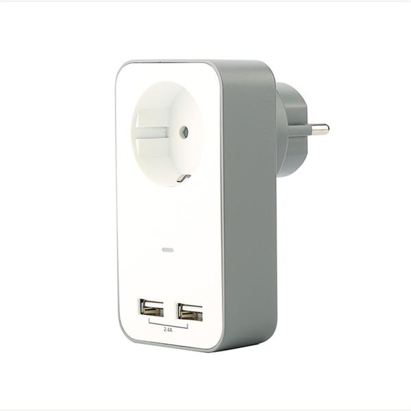 Quality EU Wi-Fi Plug(16A) With USB Ports And Support Power Meter for sale