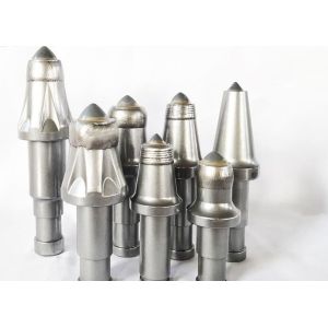 China Shearer Carbide Cutting Pick Bits With Copper Based Solder And Flux wholesale