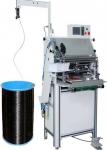 Auto Single Loop Spiral Coil Binding Machine , Notebook Spiral Binding Machine