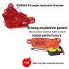 Buy cheap YTB68 Top Type / Triangle Hydraulic Breaker Hammer 68 Chisel for 4-8 Tons from wholesalers