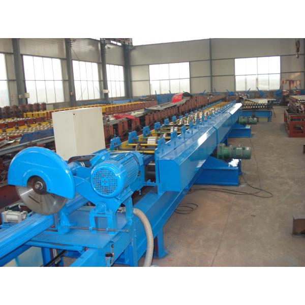 12m/min Downspout Pipe Roll Forming Machine CE Quenched Steel