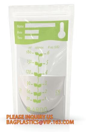 biodegradable eco-friendly FDA clear juice sealed drink pouches translucent reclosable hand held zipper plastic drinking