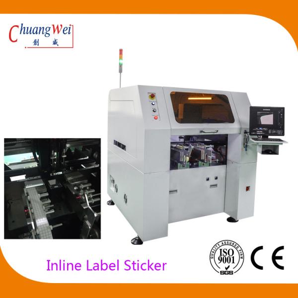 Quality PCB Labeling Machine with Multi-Function,0.05mm Vision Odd Form Sticker Mounter for sale