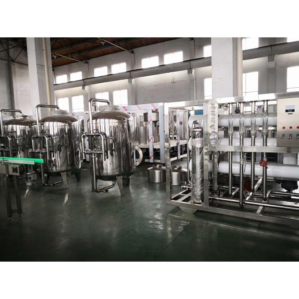 3 In 1 8000BPH Automatic Water Bottle Filling Machine Gravity Filling