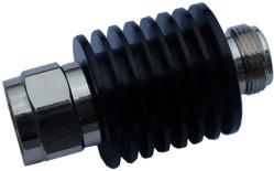 China DC 6GHz DC 3GHz 2W Coaxial Fixed Attenuators BNC Connector 30x58mm wholesale