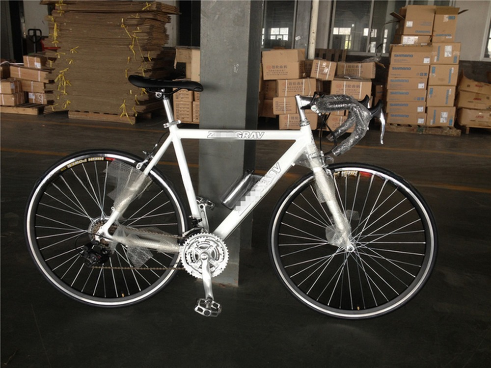 Aluminum Frame Hard Frame Fitness Racing Bicycle for Men Road Bike 700c OEM Customize