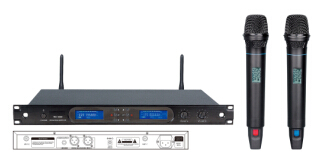 excellent quality 8008 wireless microphone system 200 channels infrared LCD handheld