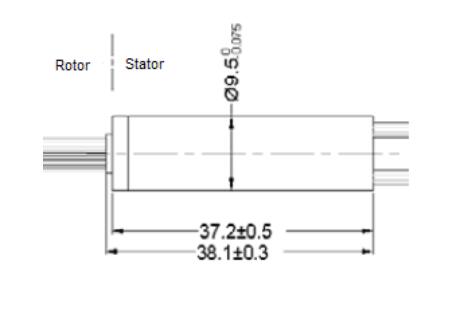Stainless Steel Waterproof Slip Ring , Gold To Gold Contact Mechanical Slip Ring