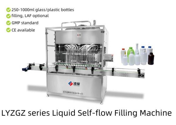 Quality High Precision Vial Liquid Filling Machine for Monoclonal Antibody Production with Self Flow Filling System, GMP Compliant for sale