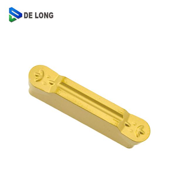 Tungsten Carbide CNC Grooving Inserts MRMN400 MRMN500-M For Steel Machining
