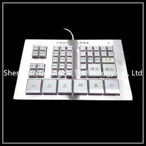 Kiosk Pin Code Keypad Plastic Material Usb Connection For Highway Toll Collection