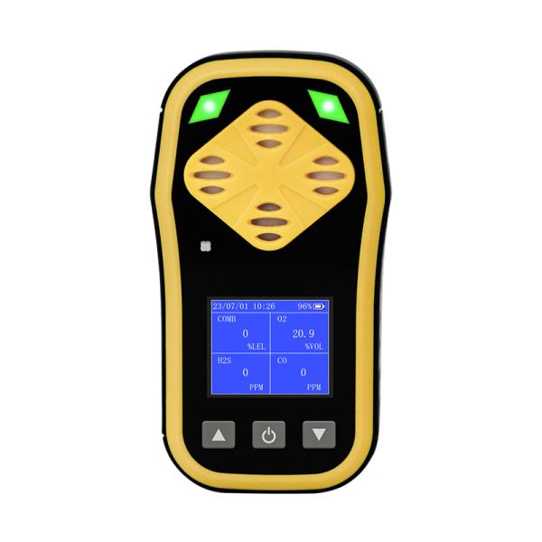 Quality H2S CO  O2 LEL Gas Analyzers  4 In 1 Portable Methanol Gas Detector for sale
