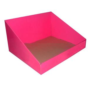 China POS Printed 	Toys Cardboard Display Stands / CDU PDQ Fold Out Display Stand Cardboard on sale
