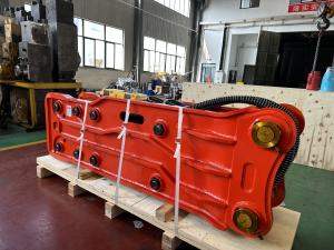 China OEM Factory Rock Breaker Yakai CTHB81 Fixed Top Type Hydraulic Breaker Chisel Diameter 140mm wholesale