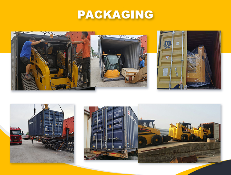 Mini Skid Steer Loader with Attachment and CE Certificate in Construction