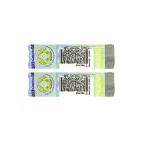 China Custom Printing Self Adhesive Label Double Layer Anti Counterfeiting Label wholesale