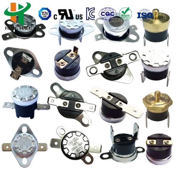 Quality Thermal Cut Off Switch Thermostat Snap-Action Thermostat Bimetallic Thermostat for sale