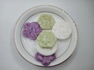 China Calcium Iron Zinc Baby Vegetable Rice Crackers wholesale