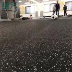 Anti-Slip Wide/Fine Ribbed Dielectric Rubber Sheet Floor