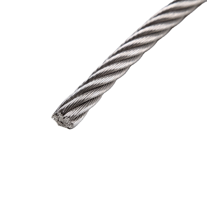 7*19 5mm Stainless Steel Wire Rope Major Diameter For Hang The Headlights 1